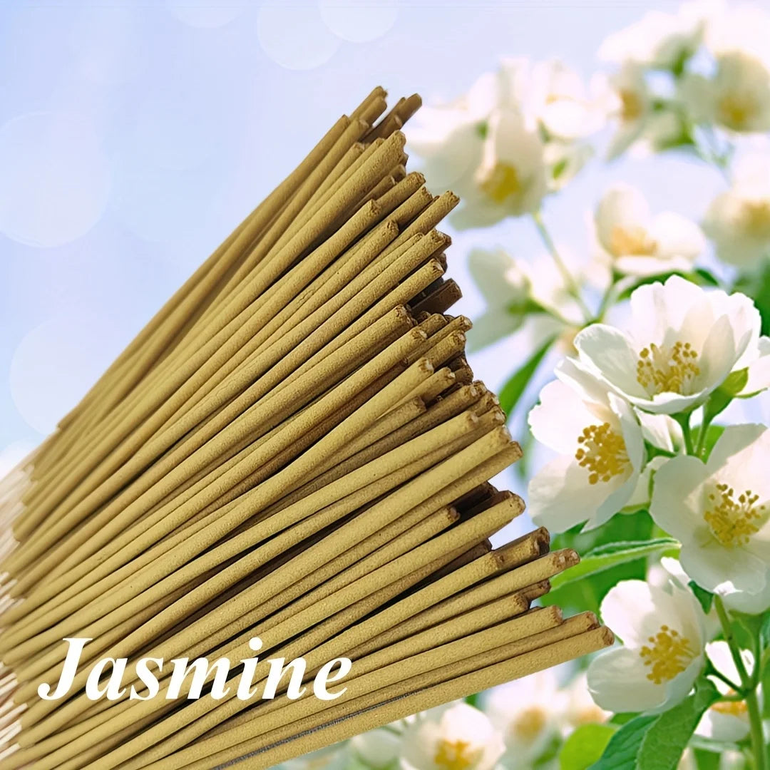 20/50/100 Pieces, Yellow Jasmine Incense Sticks, Length 8.66inch ,