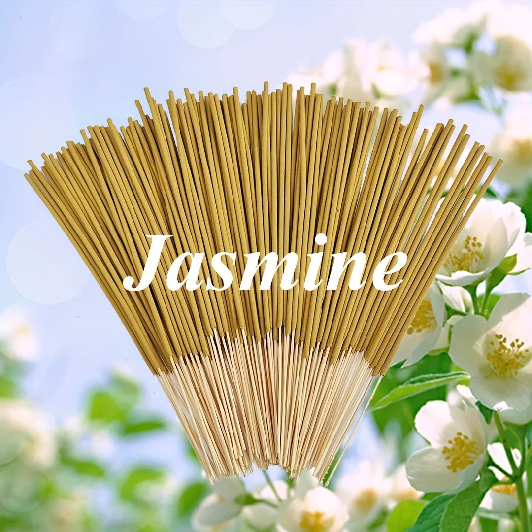 20/50/100 Pieces, Yellow Jasmine Incense Sticks, Length 8.66inch ,