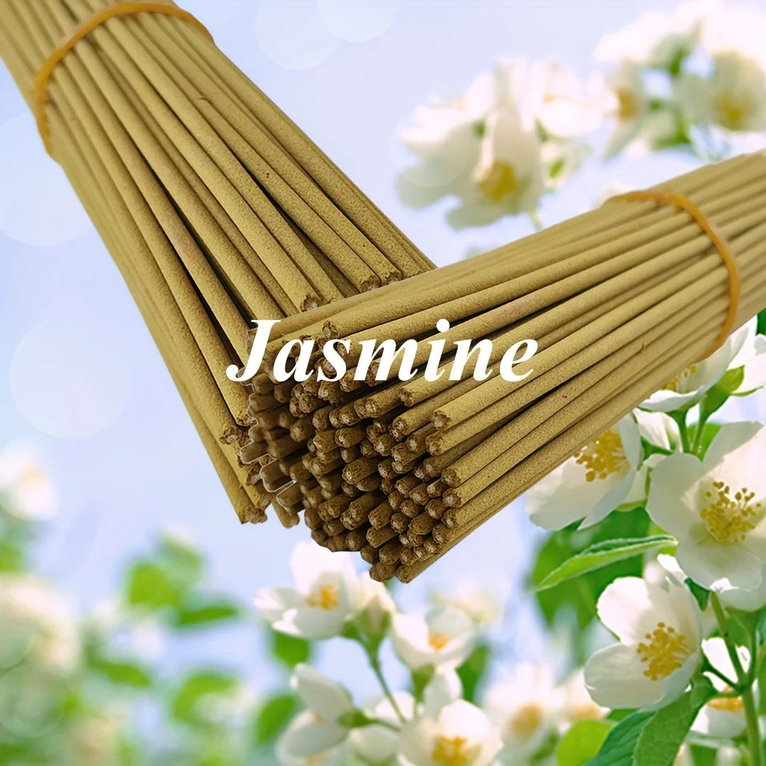 20/50/100 Pieces, Yellow Jasmine Incense Sticks, Length 8.66inch ,